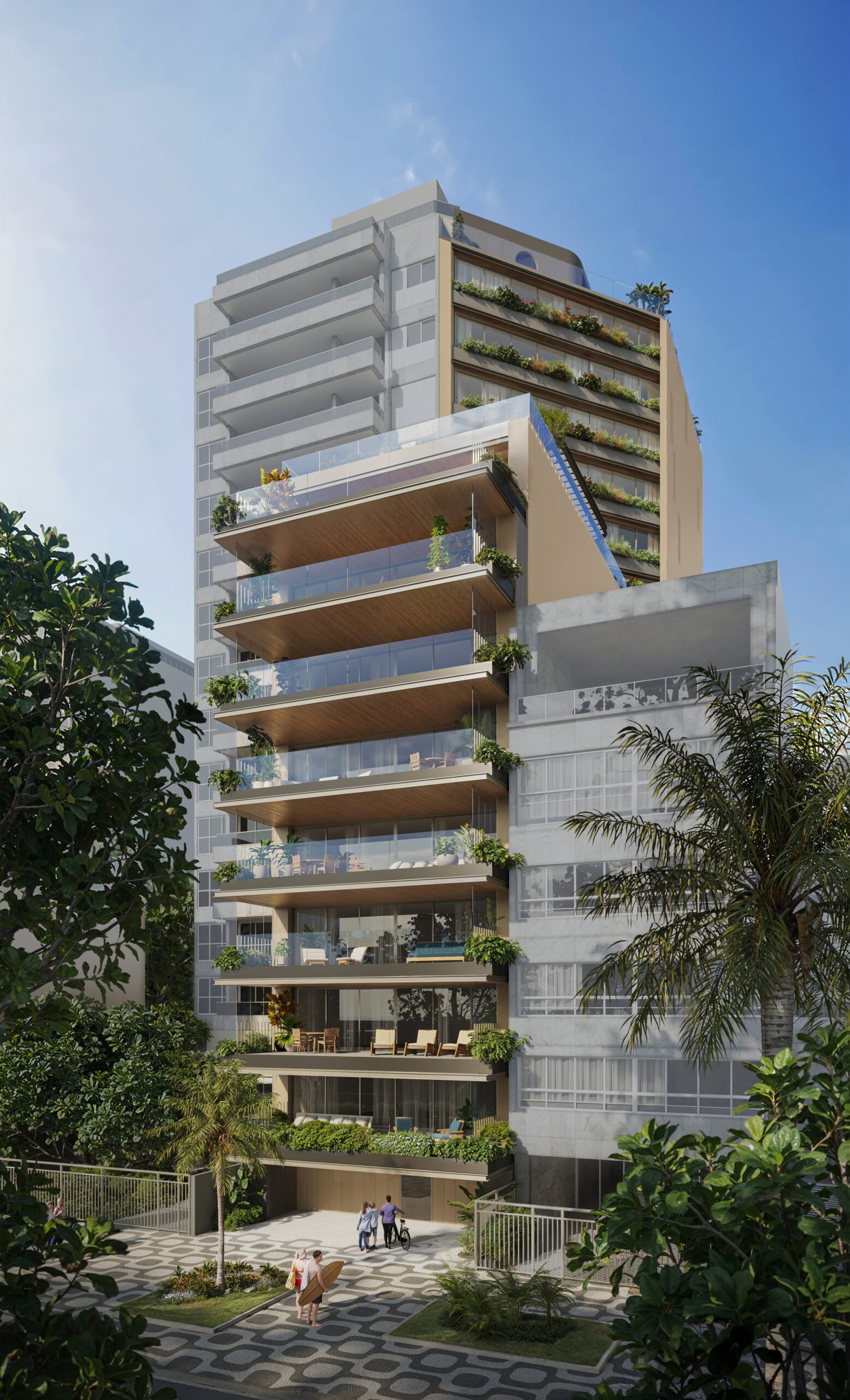Fachada Angulada Vie 432 Ipanema